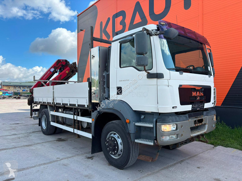 شاحنة MAN 18.340 4x4 HMF 1720-K5 / PLATFORM...