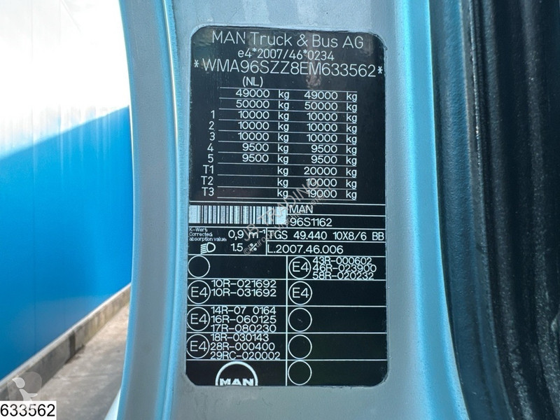 شاحنة MAN 49 440 10x8, EURO 5, Hyva, 24,6 m3