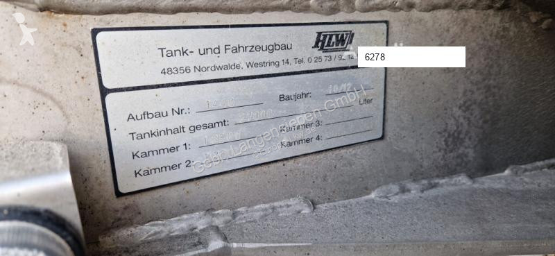 Semi remorque  Tankauflieger - 27.000 Ltr. (Nr....