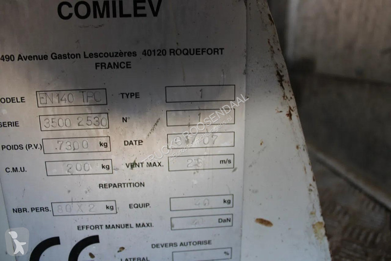 شاحنة Renault 220 + 14METER + EURO 5