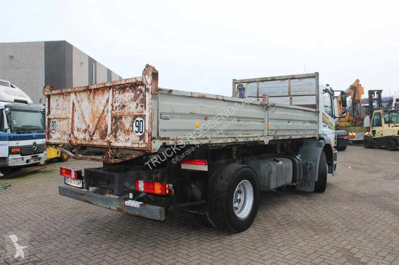 شاحنة Mercedes 1833 + Open cargo bed + manual