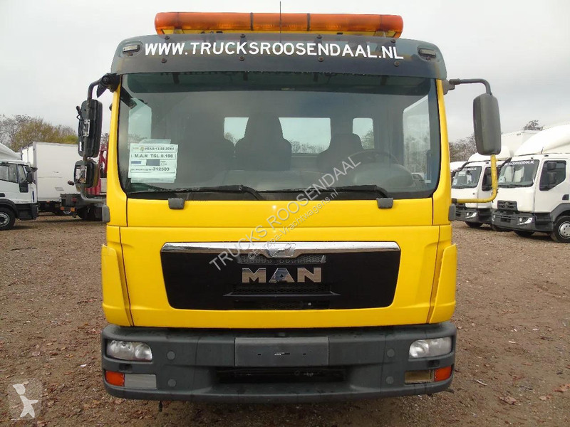 شاحنة MAN 8.180 + winch + MANUAL + EURO 5 +...
