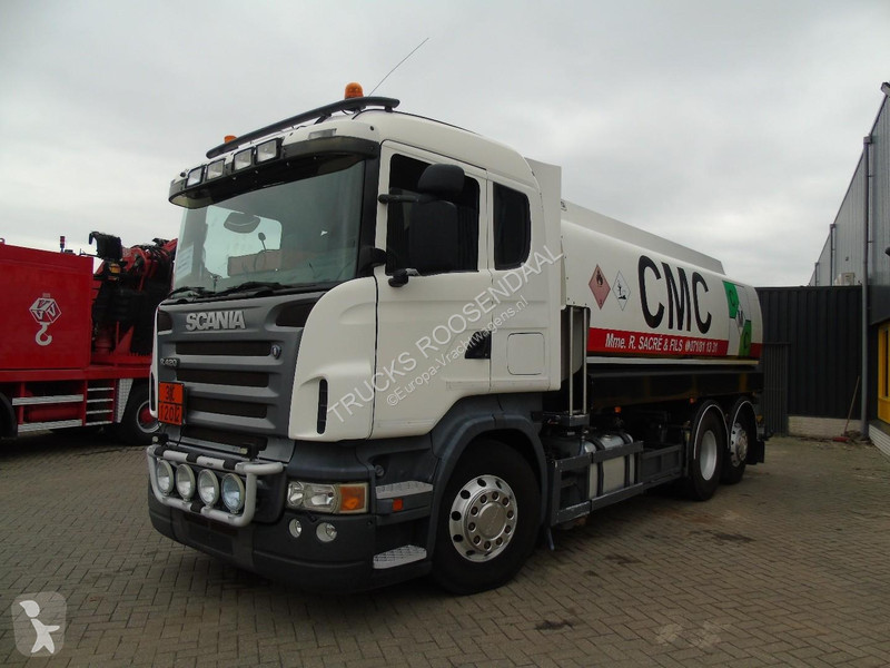 شاحنة Scania + 18.000 + 6X2 + MANUAL