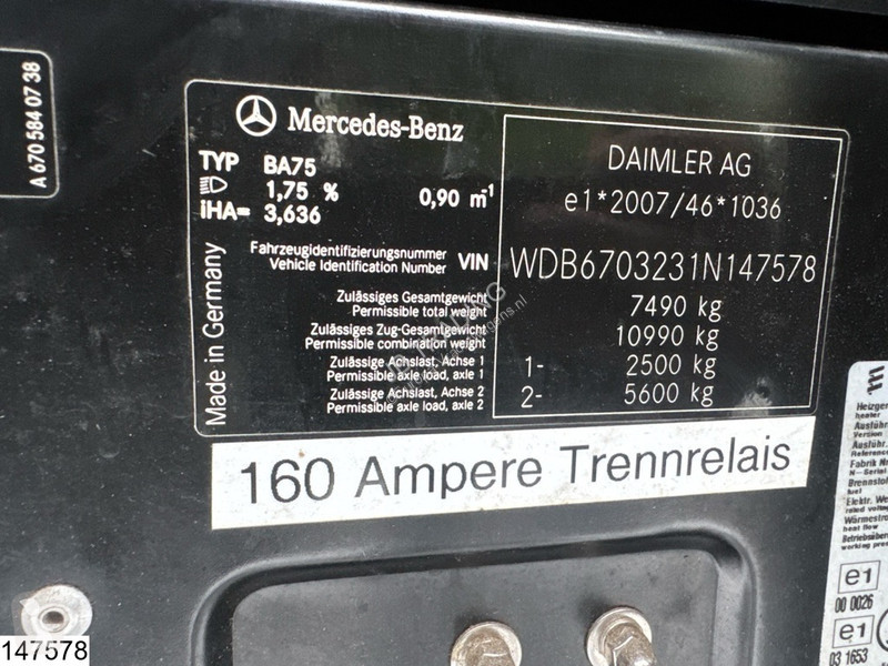 Camion Mercedes 816 D EURO 5, Promotional...