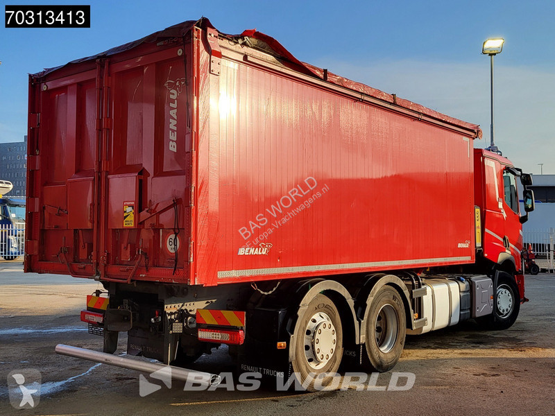 شاحنة Renault T 480 6X2 31m3 Benalu Steering...