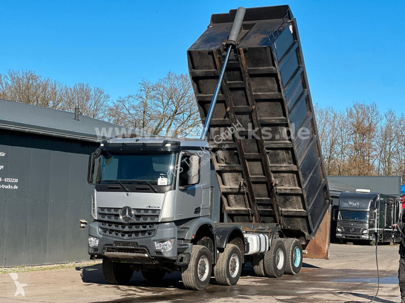 شاحنة Mercedes 4148AK BB 8x8 Kipper 33m³ 3x...