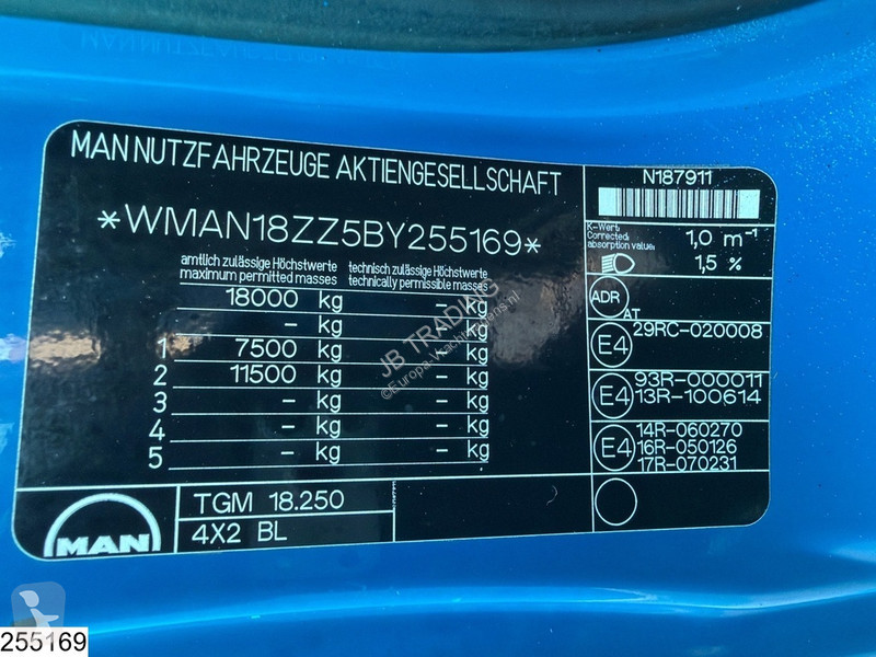 شاحنة MAN TGS  EURO 5, 13.390 Liter, 2 Comp