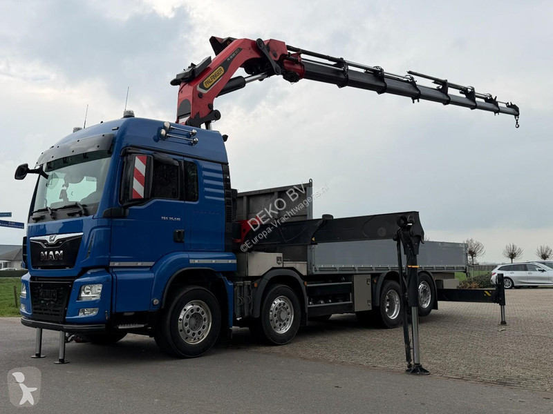 شاحنة MAN 35.510 8x2!!EURO 6 PALFINGER 58002...