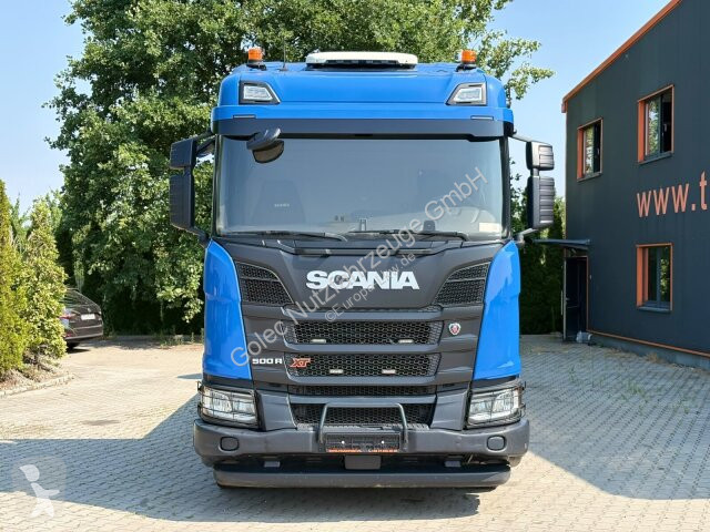 شاحنة Scania R500 6x4 Pritsche mit Kran...