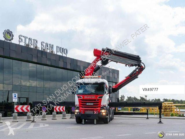 Kamión Scania R520 10x4 FASSI F2150RAL.2.28...