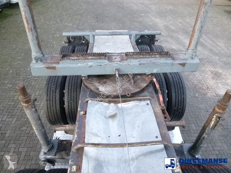 شاحنة DAF 105510 6x4 + Loglift F281S83 crane /...