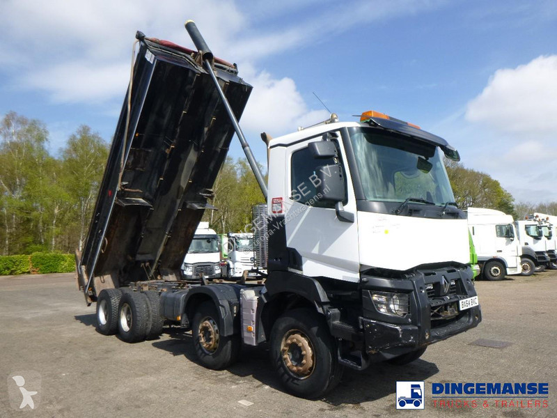 شاحنة Renault K 430 8x4 RHD tipper