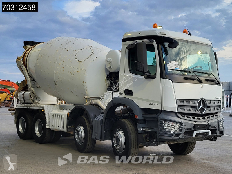 Betonárske zariadenie Mercedes 3240 8X4 9m3...