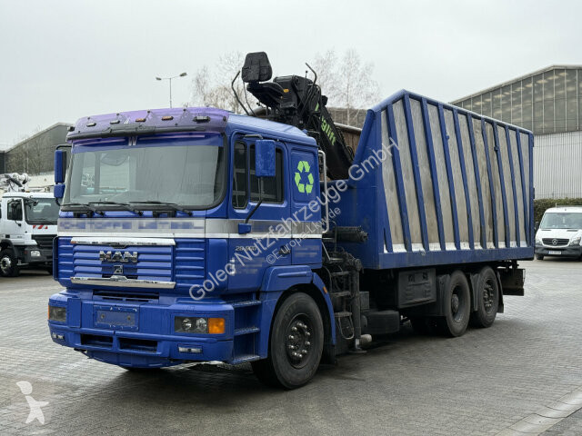 Camion MAN TGS 26.400 6x2 Kipper + Kran LogLift...