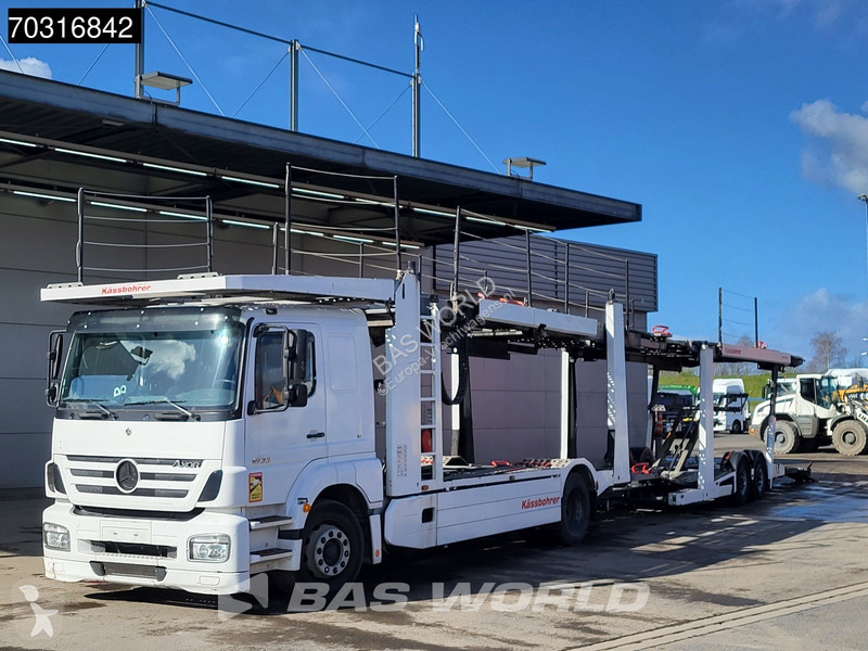 شاحنة Mercedes 1833 4X2 Kassbohrer SSV-01 car...