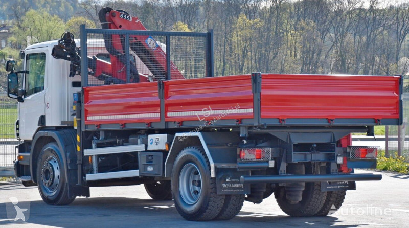 شاحنة Scania 250* Kipper 4,75m * HMF 635 K2 +...