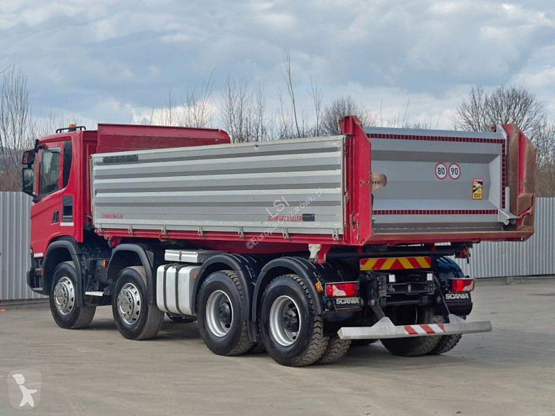 شاحنة Scania 410 * Kipper  * TOPZUSTAND / 8x4