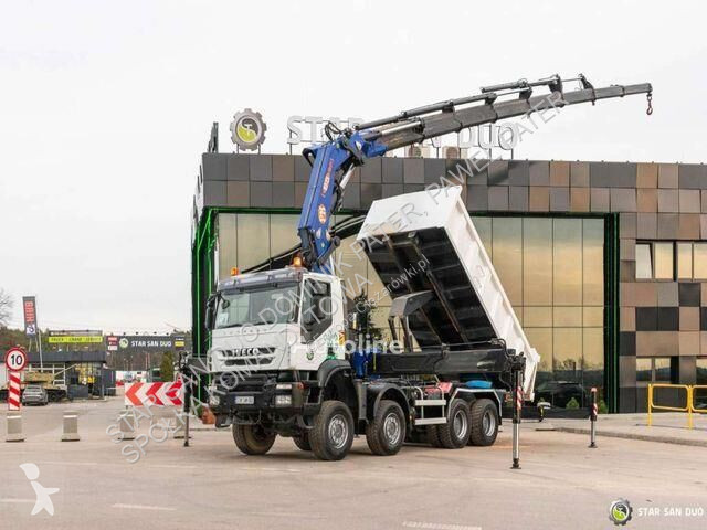 Kamión Iveco TRAKKER 450 8x8 PM 85SP Crane...