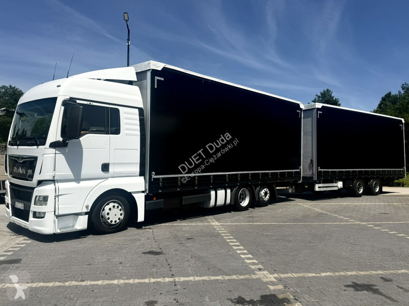 Хенгер MAN TGX 24.440 6X2 E6 Przyczepa G.T.S...