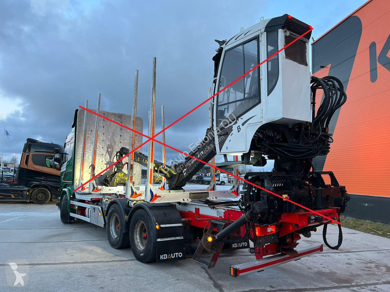 شاحنة Scania R 580 6x4 FOR SAE AS CHASSIS /...