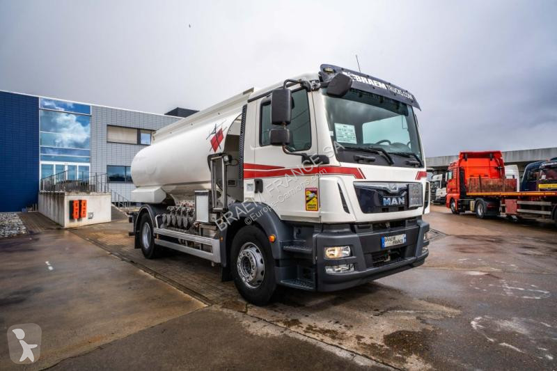 شاحنة MAN 18.290 BL+ MAGYAR 13.500L/5COMP.