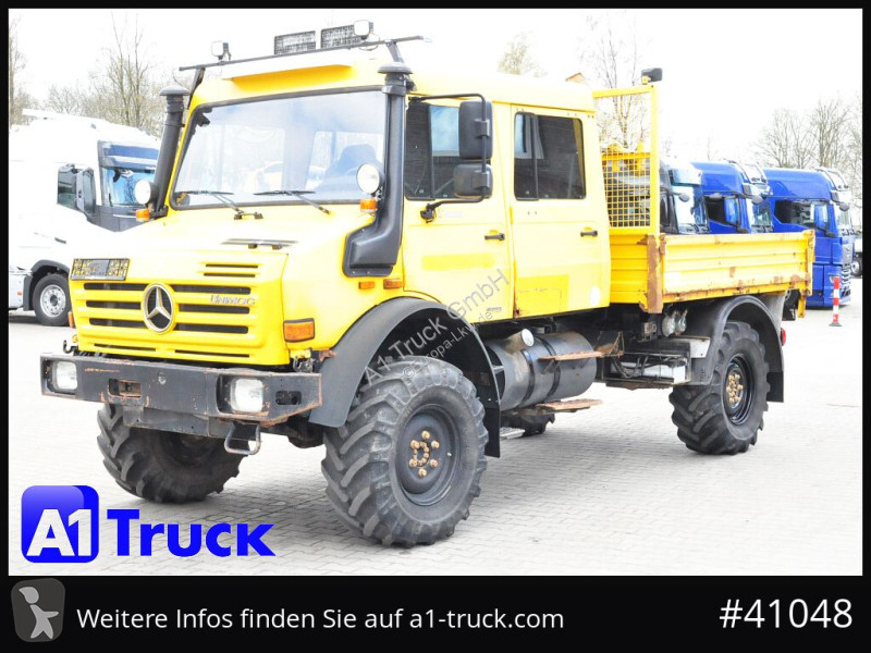 شاحنة Unimog U4000, 437/25 4x4, Pritsche, Doka,...
