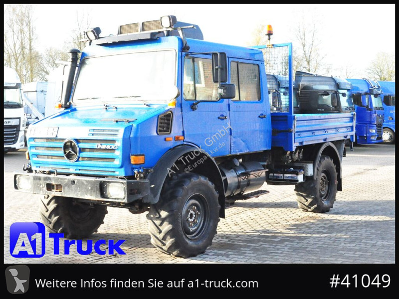 شاحنة Unimog 437/25 U4000, 4x4, Pritsche, Doka,...