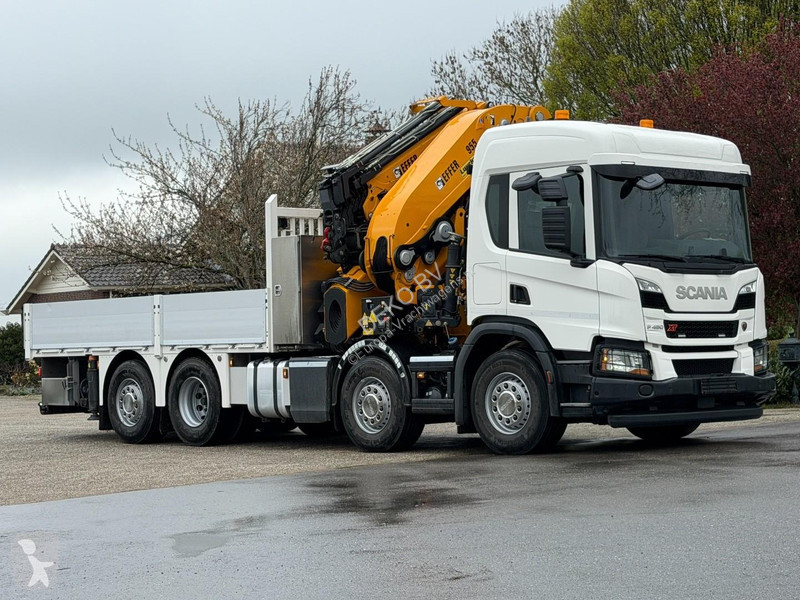 شاحنة Scania 450 XT EFFER 955 (95TM)CROSSSTAB...