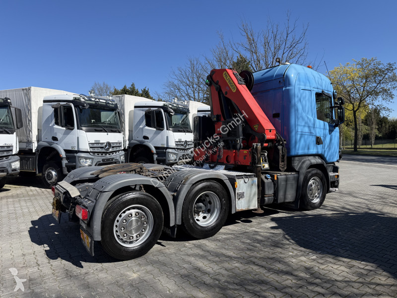 جرار Scania G450 6X2 Kran Palfinger PK 26002