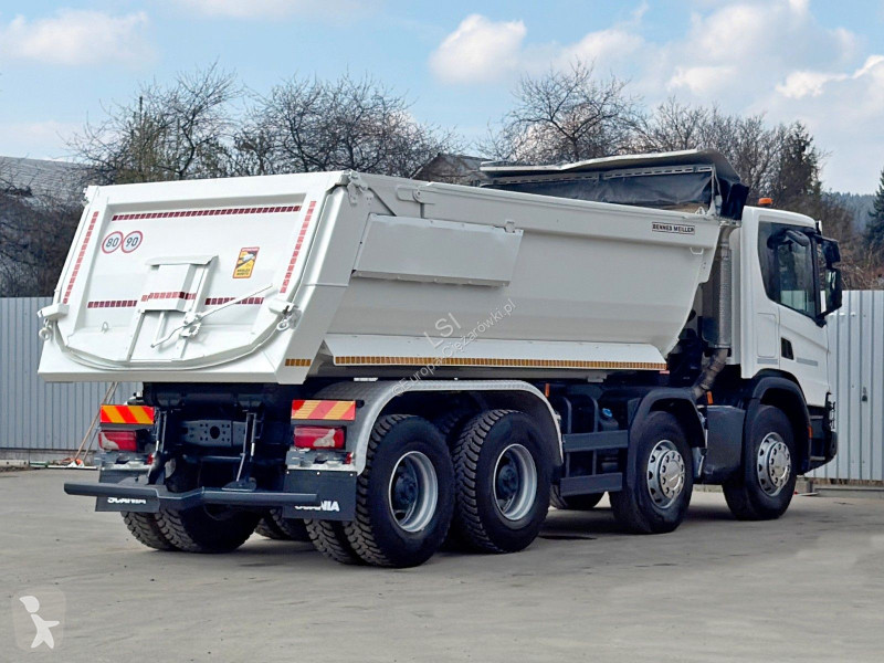 شاحنة Scania 410 XT * Kipper * 8x4 * TOZUSTAND !