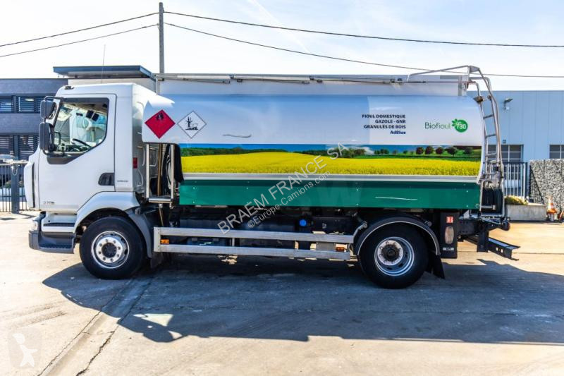 شاحنة Renault  MIDLUM 270 DXI +ALU 12.000L/4COMP.