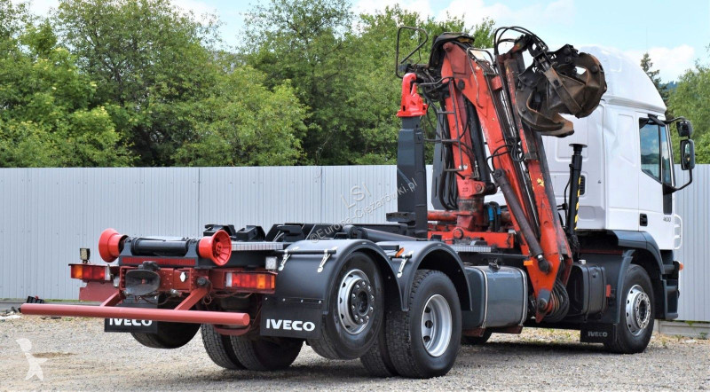 Камион Iveco STRALIS 400 * ABROLLKIPPER * ESSEL...