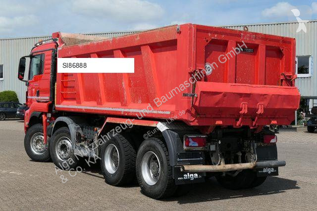 شاحنة MAN 41.510 TGS 8x4, Stahl, 17m³, Klima,...
