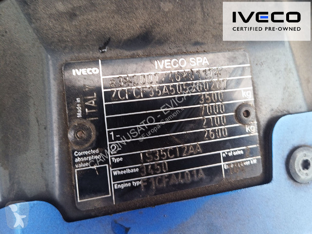 شاحنة Iveco DAILY 35C14N CENTINA