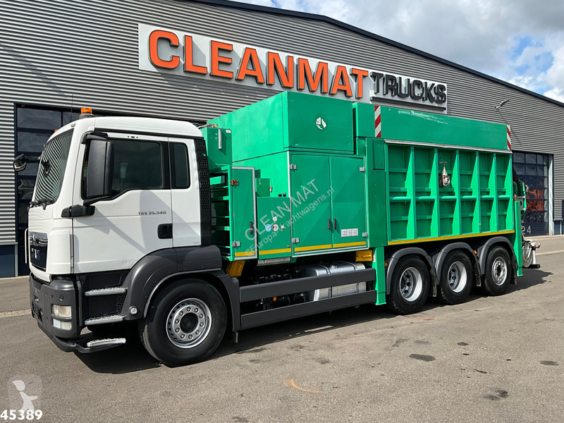 شاحنة MAN 35.540 8x4 MTS Saugbagger