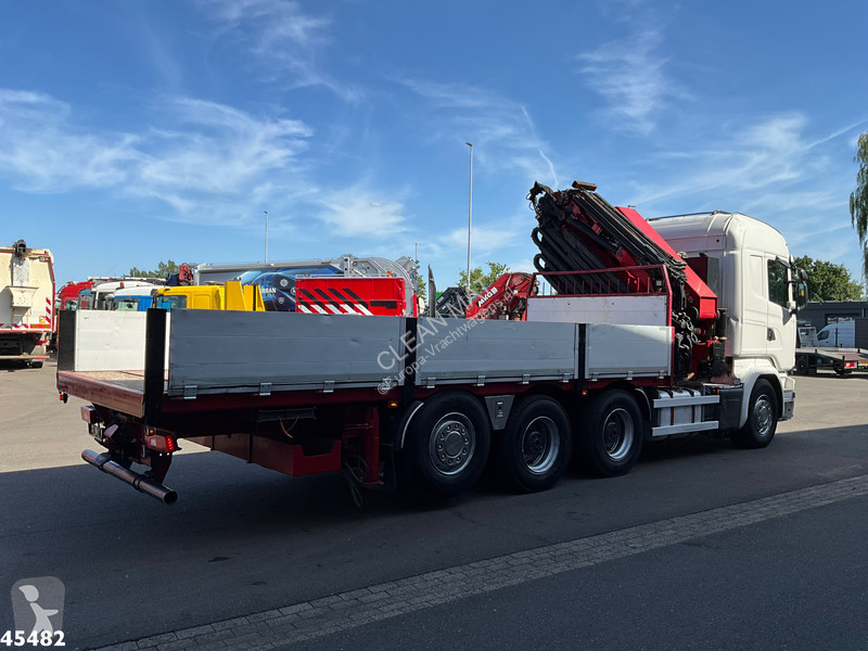 شاحنة Scania 490 8x4 Euro 6 etarder HMF 60...
