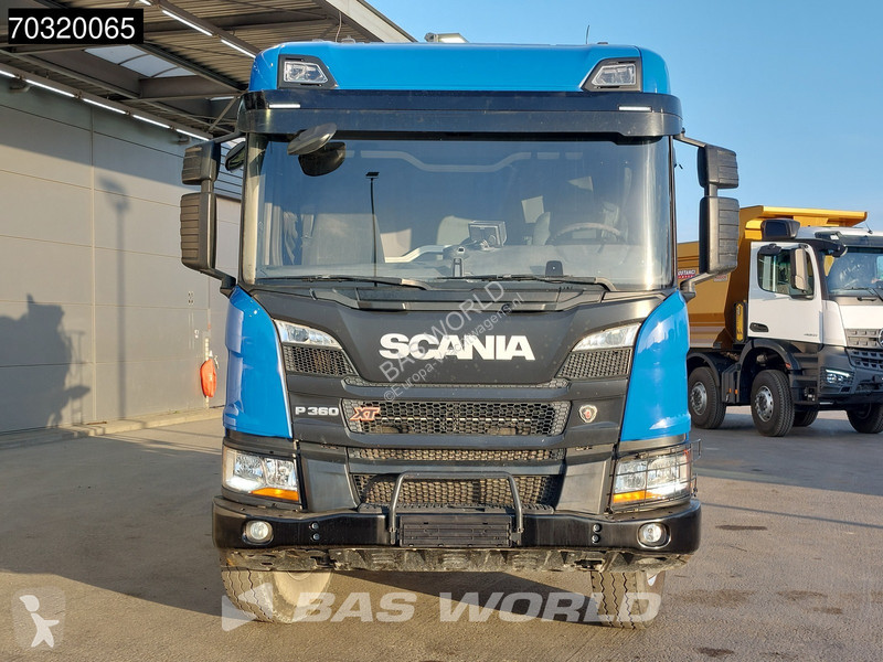 Beton Scania P360 4X2 5m3 iebherr mixer Steel...