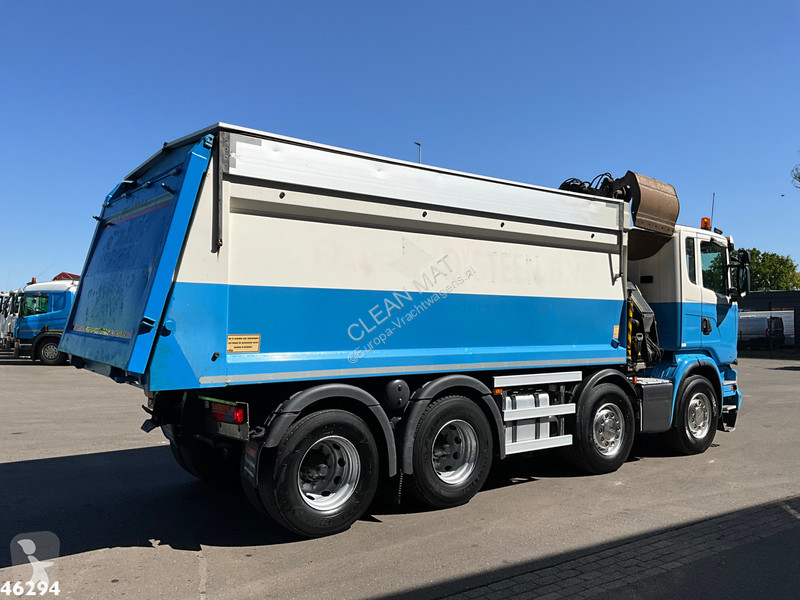 شاحنة Scania 410 Euro 6 HMF 16 Tonmeter Z-kraan