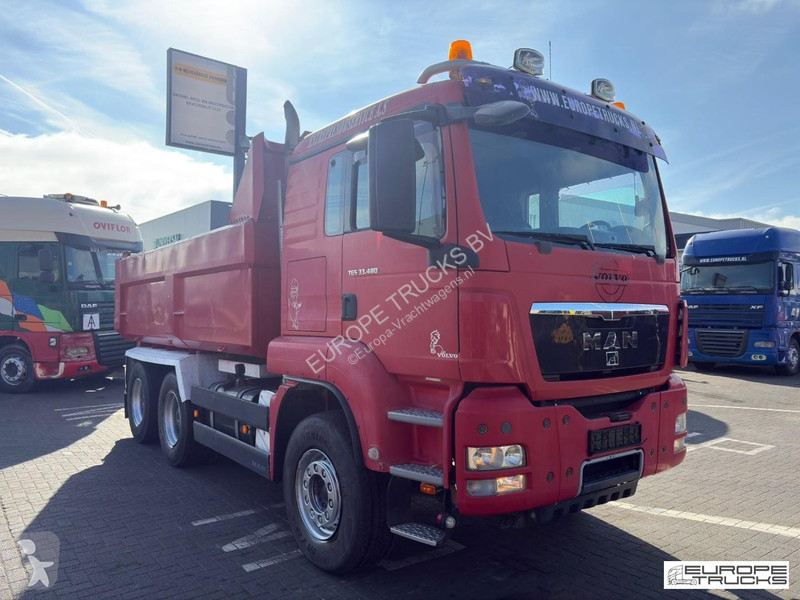 شاحنة MAN 33.480 Steel/Air - Manual - Big Axles