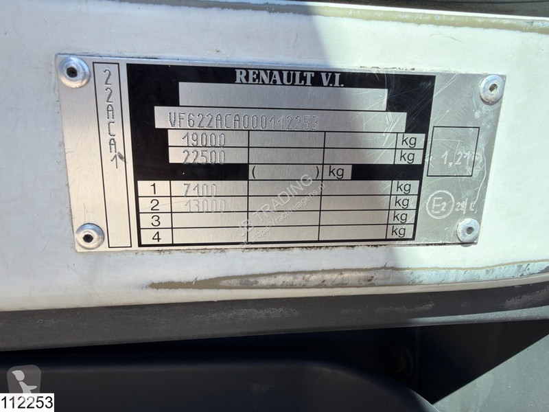 شاحنة Renault 270 Dxi 4x2, EURO 3, ADR, 12.412...
