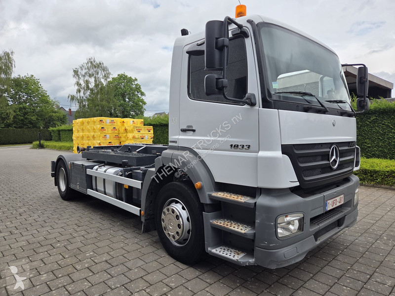 Camion Mercedes 1833 Hooklift system + hydr.lock