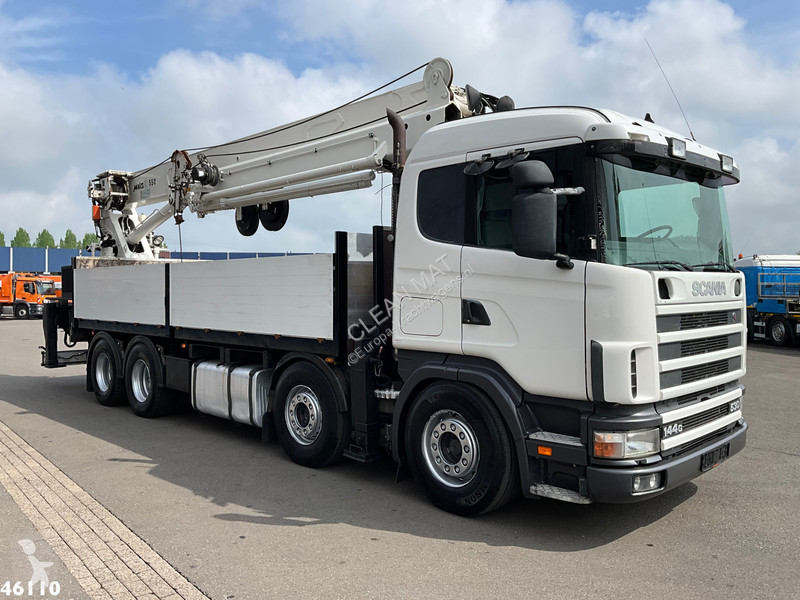 شاحنة Scania R 144 8x4 Retarder MK 55 Tonmeter...