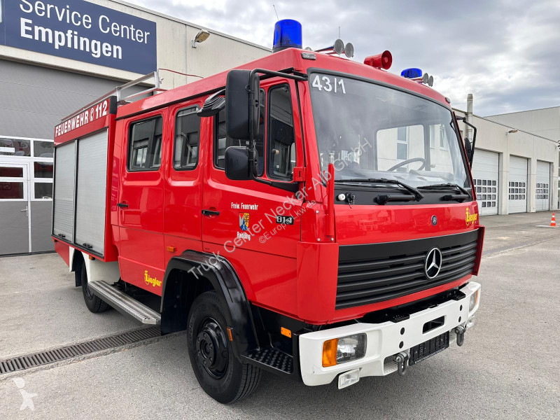 Camion Mercedes 814 F LF 8 6 FEUERWEHR mit...
