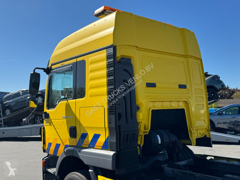 شاحنة MAN TGM 15.290 Falkom + AHW Tijhof opbouw...