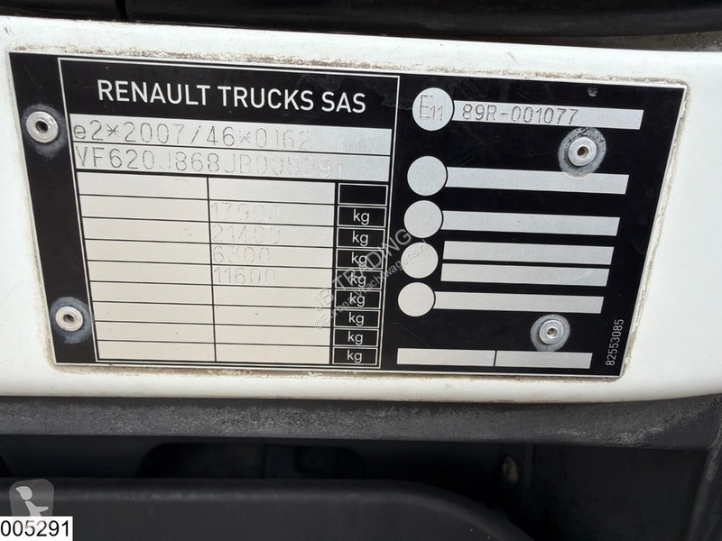 شاحنة Renault D 16 280 EURO 6, Carrier, Meat,...