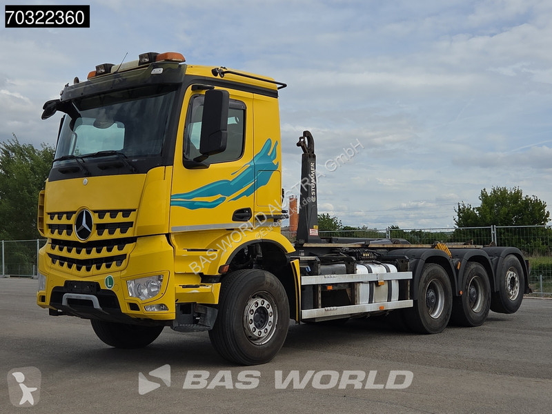 Camion Mercedes 3248 8X4 25tons containersystem...