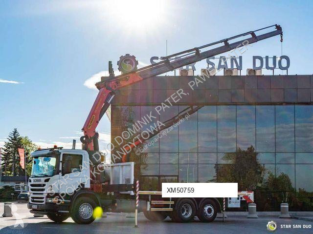 شاحنة Scania P400 6x2 PALFINGER PK 34002 SH Crane