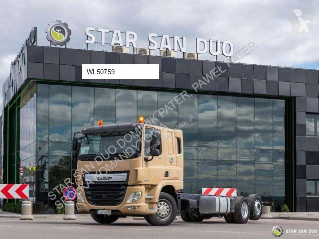 شاحنة DAF CF370 6x2 chassis built-in frame
