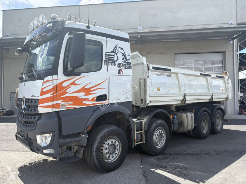 شاحنة Mercedes AROCS 3445 3 Seitenkipper Bordmatik