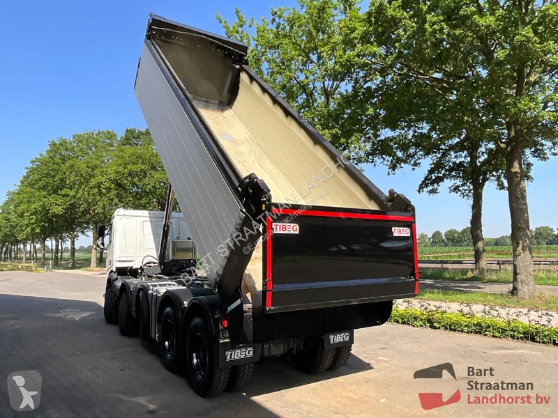 Lastbil DAF 480 10x4 mid-lift bladgeveerd met...